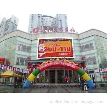 full color led signs outdoor advertising board SMD 1/8 scan